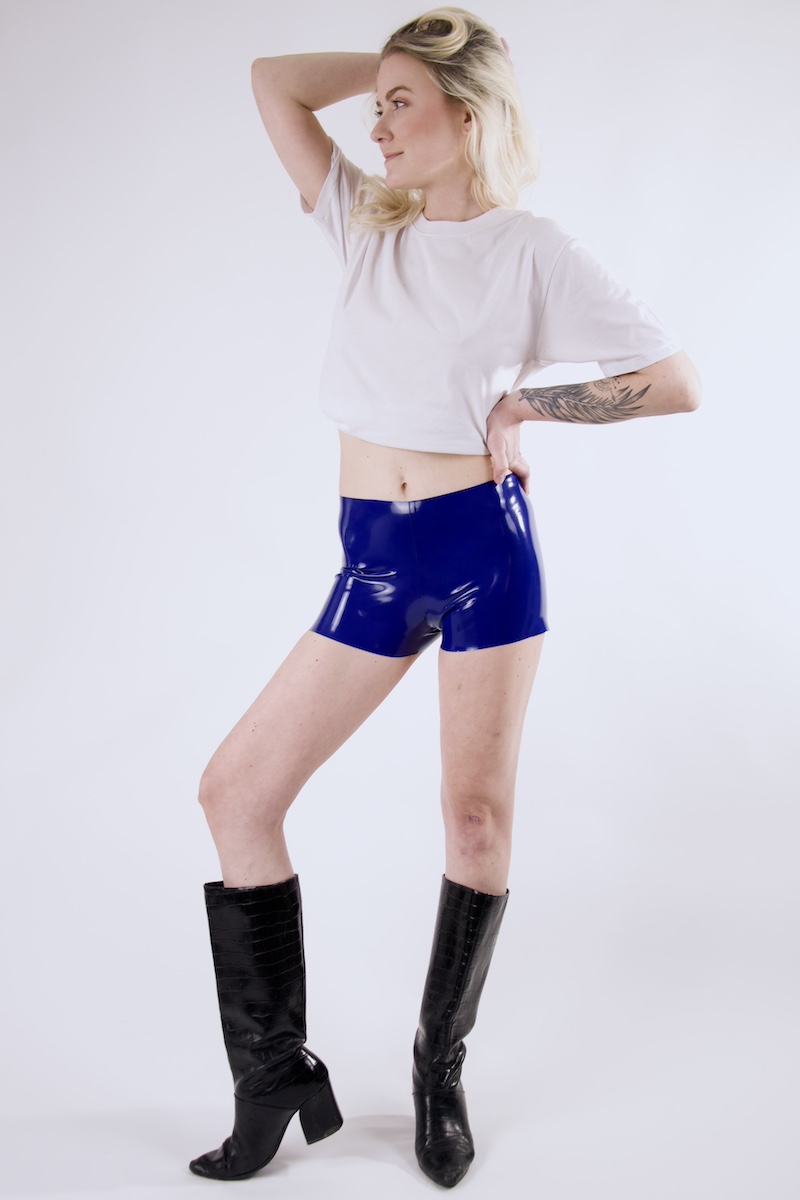 Latex Hot Pants