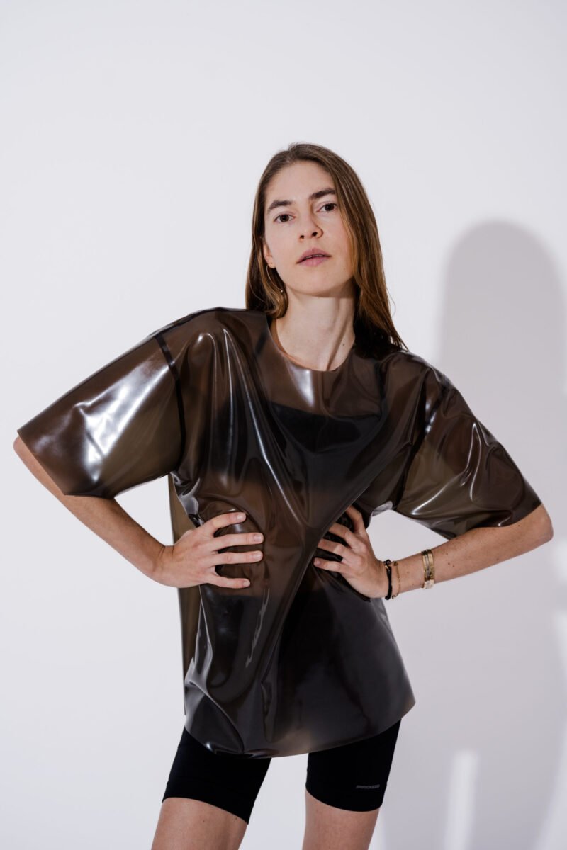 Oversized Latex T-Shirt