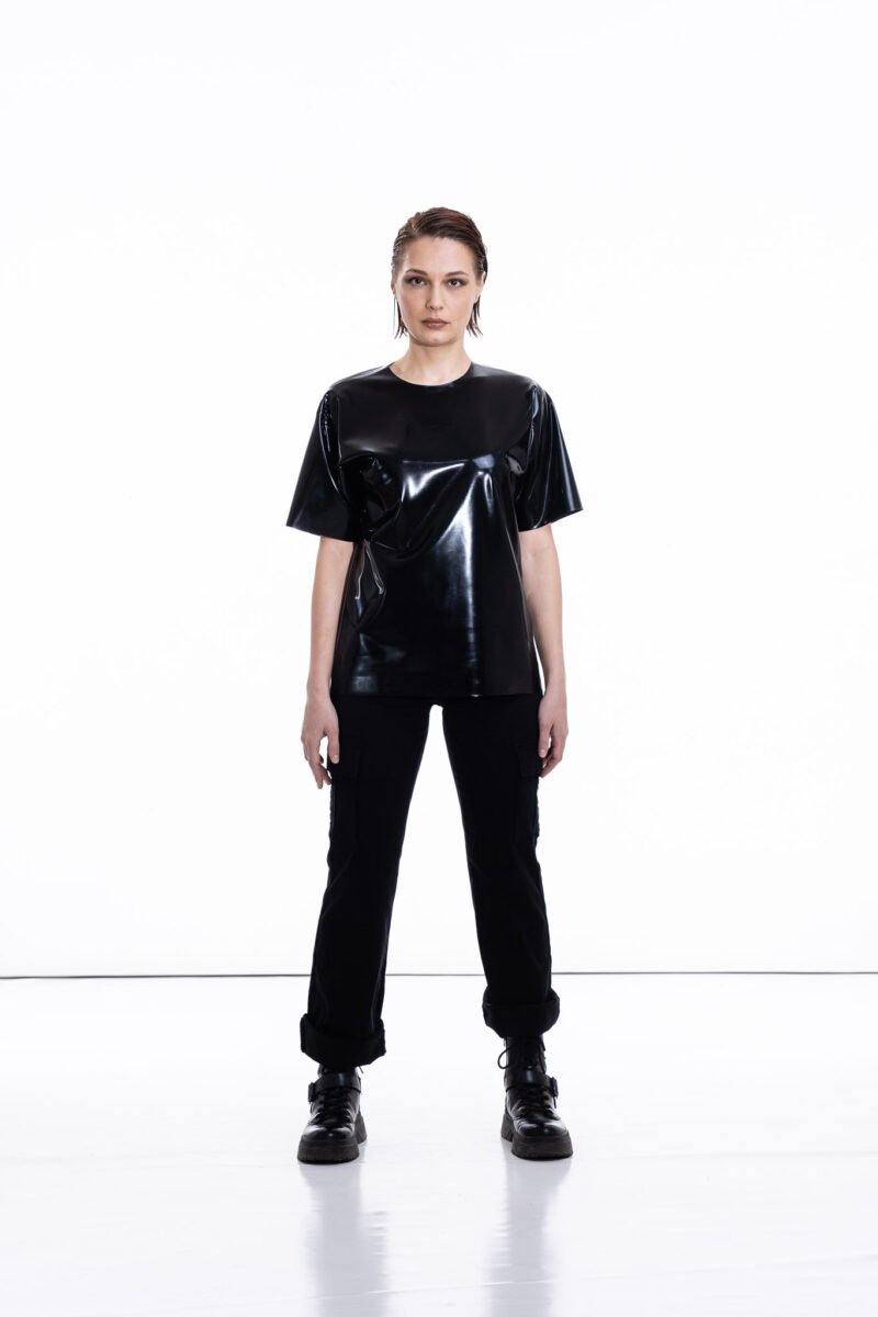Oversized Latex T-Shirt