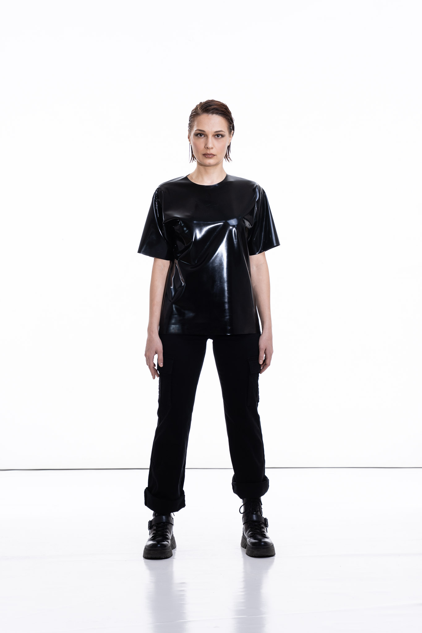 Oversized Latex T-Shirt