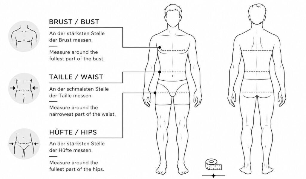 Mens Size Chart
